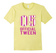 05 Official Tween | 12th Birthday Girl T-Shirt