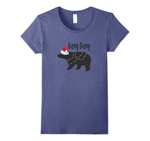Gong Gong Bear Christmas PJ Shirt Matching Santa Hat Light