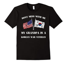 Korean War Veterans Memorial Gift: My Grandpa Veteran TShirt
