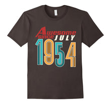 Awesome Since July 1954 T-Shirt 63rd Birthday Cancer