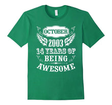 14th Birthday Shirt Gift Age of 14 Year Old Boy Girl T Shirt