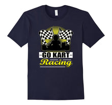 Go Kart Racing Funny Yellow Silhouette T-Shirt