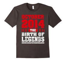 3rd Birthday Gift Toddler 3 Years Old Born 2014 October Tee