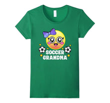 Cute Soccer Grandma Game Ball Kawaii Girl Emoji T Shirt