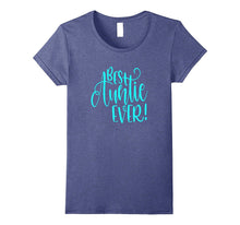 Best Auntie Ever Shirt Cool Aunt Gift Niece Nephew Kids Sis