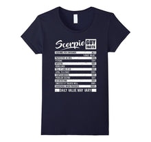 Scorpio Guy Facts T-Shirt Born in November Birthday Gifts