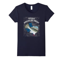 Speckled Trout Texas Flag Fishing T-Shirt