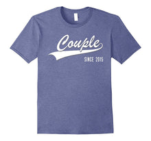 2nd Anniversary Gifts Couple Since 2015 Couple Tshirt