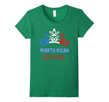 Puerto Rican Princess Tiara National Flag T-Shirt