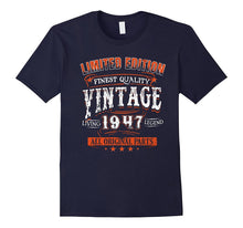 1947 T-Shirt 70th Birthday Gifts 70 Year Old B-Day VINTAGE