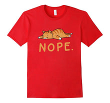 Nope Not Today Shirt Funny Lazy Cat Shirt