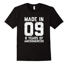8th Birthday Shirt Gift Age 8 Year Old Boy Girl Kids T-Shirt