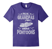 Mens Real Grandpas Drive Pontoons T-Shirt