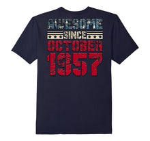 Awesome Since OCTOBER OCT 1957 Birthday Gift 60 Years Old