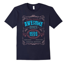 18th Birthday Gift Shirt Vintage Awesome Since 1999 18 Years