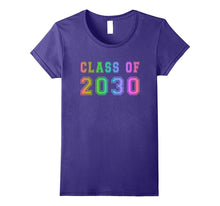 Class of 2030 High School Graduation Date Kindergarten Shirt