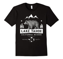 Lake Tahoe California Nevada Vintage Bear T Shirt Men Women