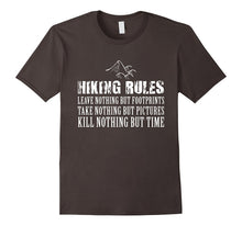 Hiking Rules T-Shirt, Funny Hiking Lover Sarcastic Quotes