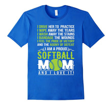 I Am a Proud Softball Mom and I Love It T-Shirt