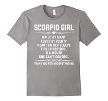 Scorpio Girl Shirt Hated by Many Loved by Plenty T-Shirt