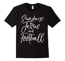 Sundays Are for Jesus and Football Vintage Christian Shirt