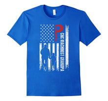CNC Machinist Grandpa Shirt Grandfather Grandparents Day