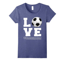 Love Soccer Mom Sports T-Shirt