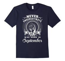 An Old Man Who Was Born in September T-Shirt