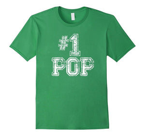 #1 Pop T Shirt - Number One Sports Jersey Gift Tee