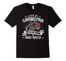 I Love My Grandma to the Moon and Back T Shirt Gift Tee