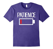 Low Patience Shirt Low Battery Patience T-Shirt