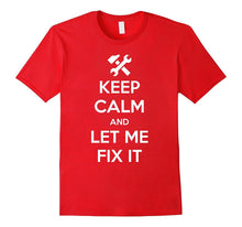 Keep Calm and Let Me Fix It Master Mechanic Repair Christmas