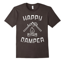 Happy Camper Camping Hiking Outdoor Lovers Shirt