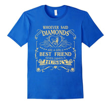 I Love My Husky Than Diamond Cute Gift Shirt