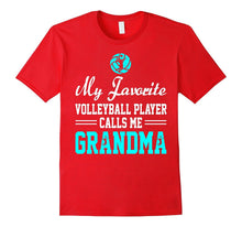 My Favorite Volleyball Player Calls Me Grandma Funny Shirt