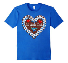 Oktoberfest Ich Liebe Dich I Love You Gingerbread Heart Tee