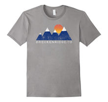 Retro Breckenridge Colorado Snowcap Mountain Sunset T-Shirt