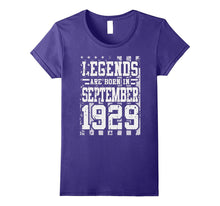 Legends Born in SEPTEMBER 1929 Birthday Gift 88 Years Old
