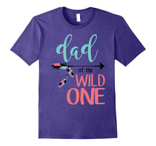 Mens Cute Dad of the Wild One 1st Birthday Funny Matching Shirt