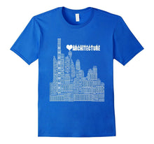 I Love Architecture T-Shirt Profession Heart Buildings