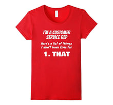 I'm a Customer Service Rep Phone Service Men Women T-Shirt