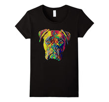 Cute Dog Boxer Breed T-Shirt Head Puppy Face Smart Pet