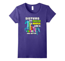 For Big or Little Sisters Unicorn Shirt Fabulous Magical