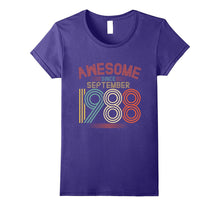 Awesome Since September 1988 Funny T-Shirt 29th Birthday Tee