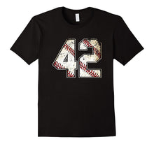 #42 Baseball Jersey Number 42 Retro Vintage T-Shirt