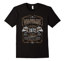 45th Birthday Gift TShirt Vintage 1972 - 45 Years Old Shirt
