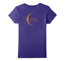 Back Print Total Solar Eclipse Celestial Circle Shirt