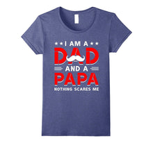 A Dad and a Papa. Funny Family Tshirt Daddy Fathers Day Gift