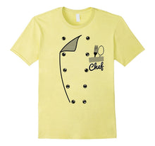 Fun Uniform Jacket Faux Chef Costume TShirts Great for Cooks