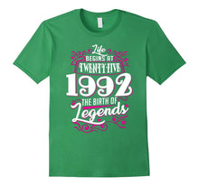 Happy 1992 It's My 25th Birthday Gift Ideas T Shirt